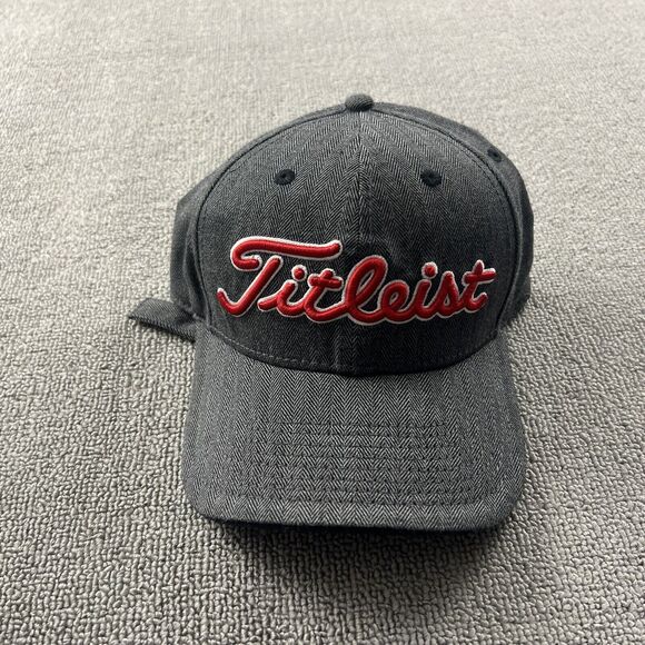 Titleist Hat Adult One Size Gray Adjustable Golf Golfing Casual Active Men's - Picture 1 of 7